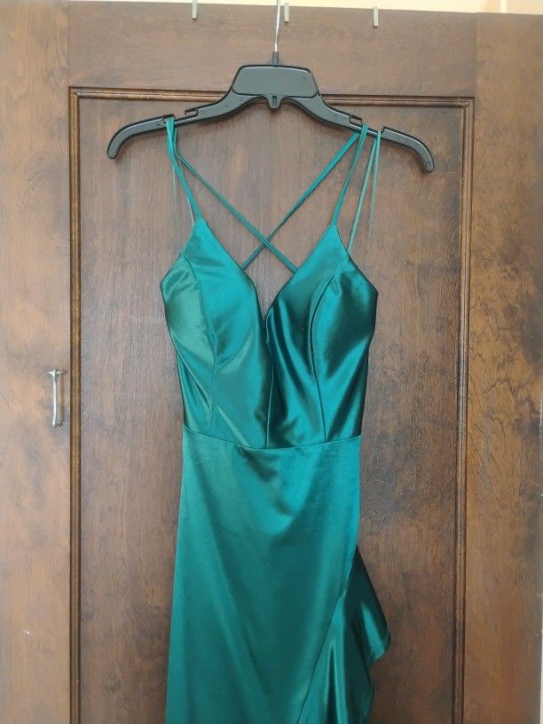 Emerald Green Formal Dress