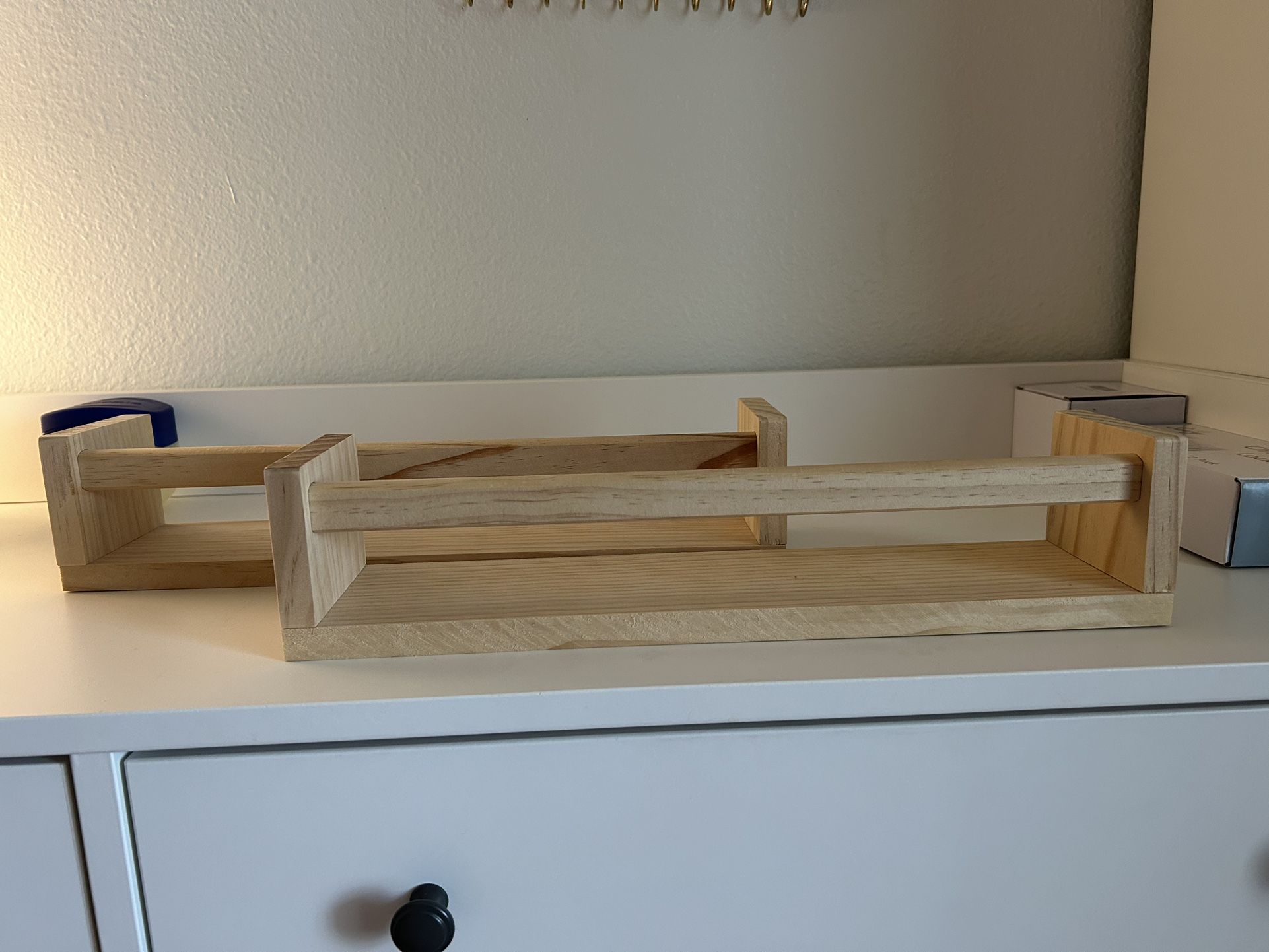 Floating Bookshelves