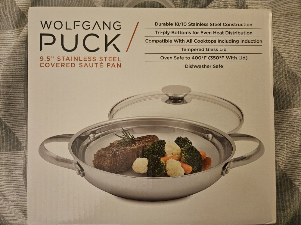 WOLFGANG PUCK 9.5in Covered Saute Pan