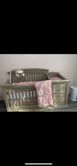 Crib And Dresser