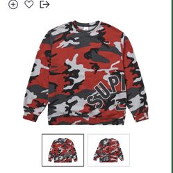 Supreme Nike Camo Sweater (small)