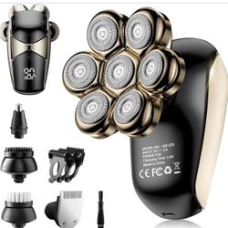 Brand New Head Shavers for Bald Men: 5-in-1 Upgraded Electric Razor