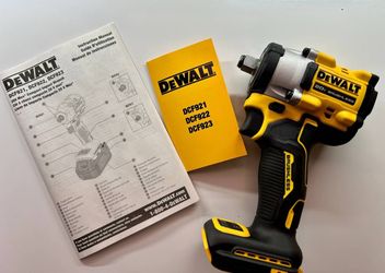 DCF921 DEWALT Impact Wrench 1/2 Inch 20v MAX Atomic w\ Hog Ring Anvil