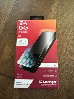 NEW UNOPENED iPhone 16 Pro Max ZAGG Invisible Shield XTR4