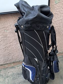 Golf Stand Bag Black and Blue