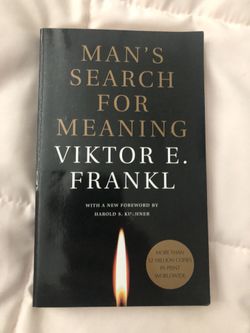 Mans search for meaning