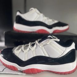 Jordan 11 Low Concord Bred Size 9 