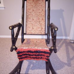 Asian rocking chair