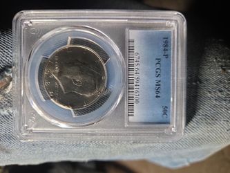 1984-P Kennedy Half Dollar PCGS MS64