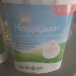 Organic baby formula