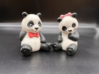 Pair of 1990 Avon Pandas 