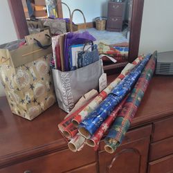 Wrapping Paper And Gift Bags