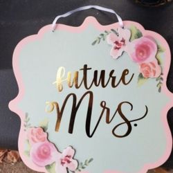 Future Mrs Wall Decor