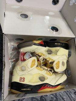 Off White 5s Sail 100% Authentic 