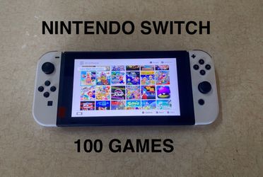 NINTENDO SWITCH V2 MOD with 512GB and 125 SWITCH GAMES
