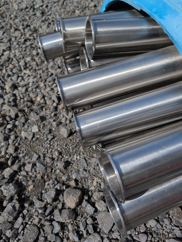 3 In X36 In Sanitary Tube Stainless Steel