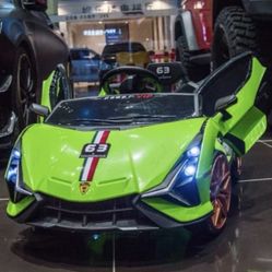 🟢🟢!!BRAND NEW 12V LUXURY REMOTE CONTROL Electric Kid Ride On Car Power Wheels Lamborghini FKP 37 with LED lights, scissors doors, USB, Mp3 