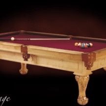 Vintage Pool Table