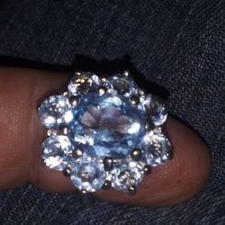 Vintage 925 Ring .real Stones