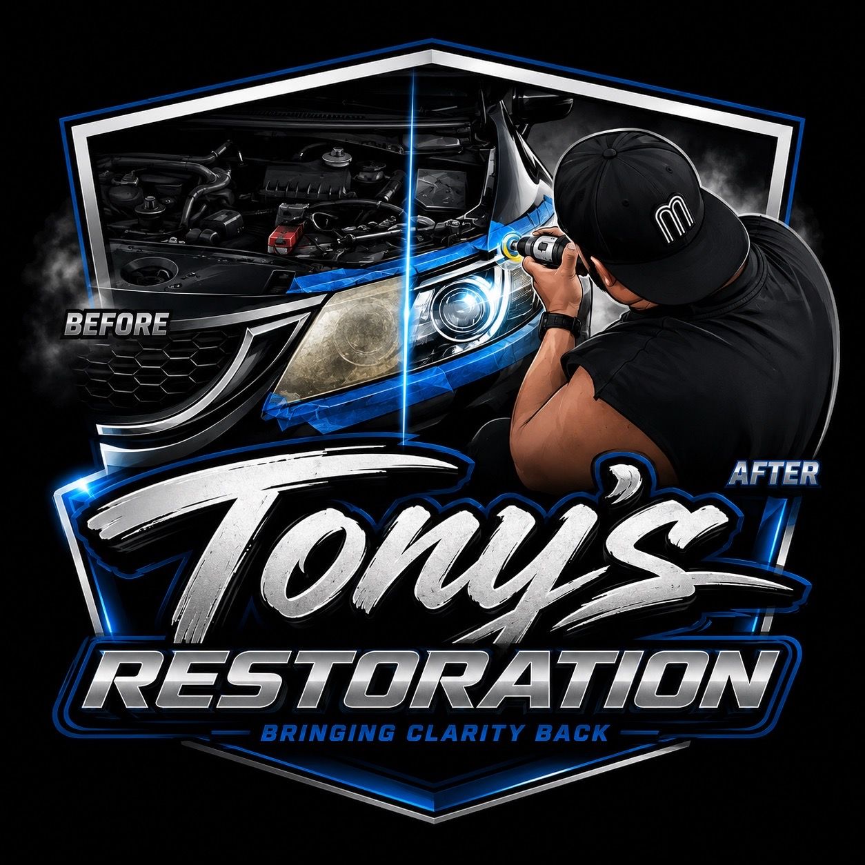 Headlights restoration