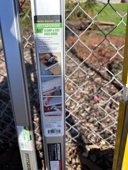 Pittsburgh 50" Clamp & Cut Edge Guide