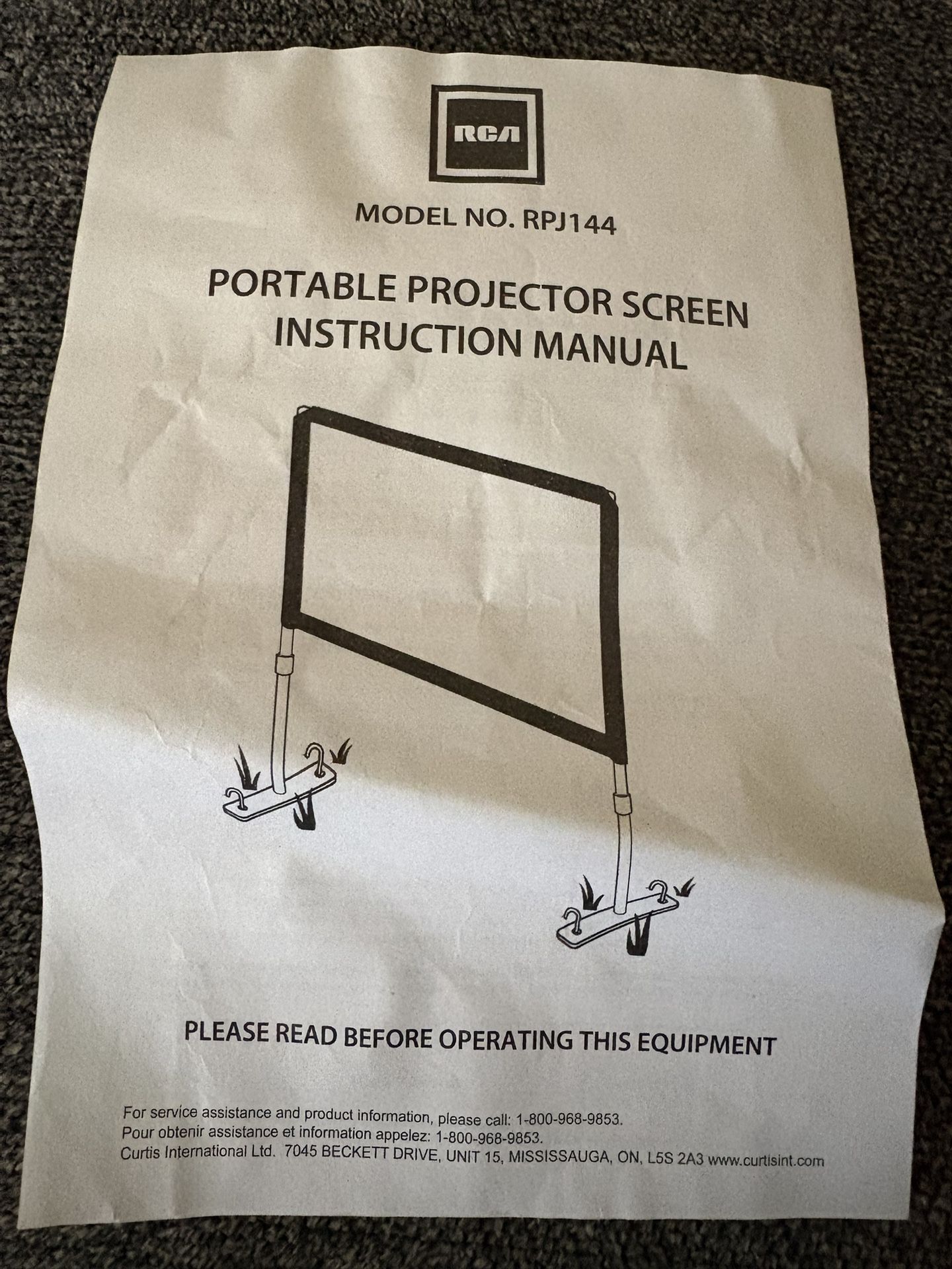 Portable Projector Screen