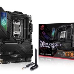 Brand New ASUS ROG STRIX X670E-F GAMING WIFI AMD X670 Socket AM5 ATX