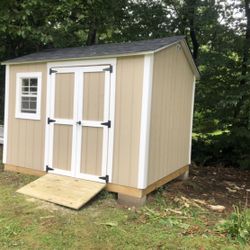 Sheds Built On Site (8x10)