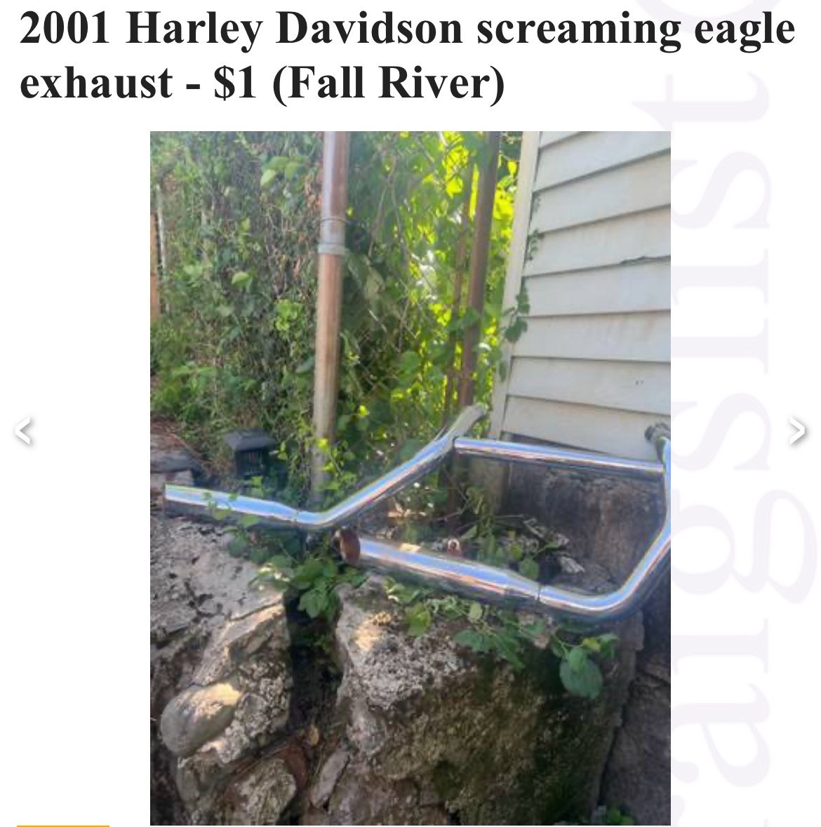 2001 Harley Davidson Screaming Eagle Exhaust