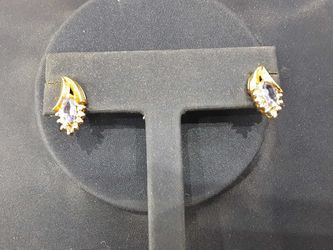 Jacket Earrings - Yellow Gold 14k (.585) 2.4 grams