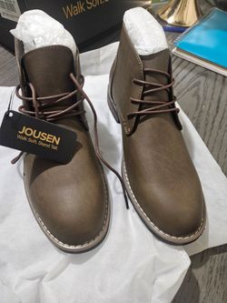 Jousen Men's Ankle Dress Boots