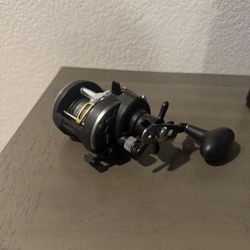Like New Ready to Go Penn Warfare 15 Level Wind Star drag Salt Water Fishing Reel. 