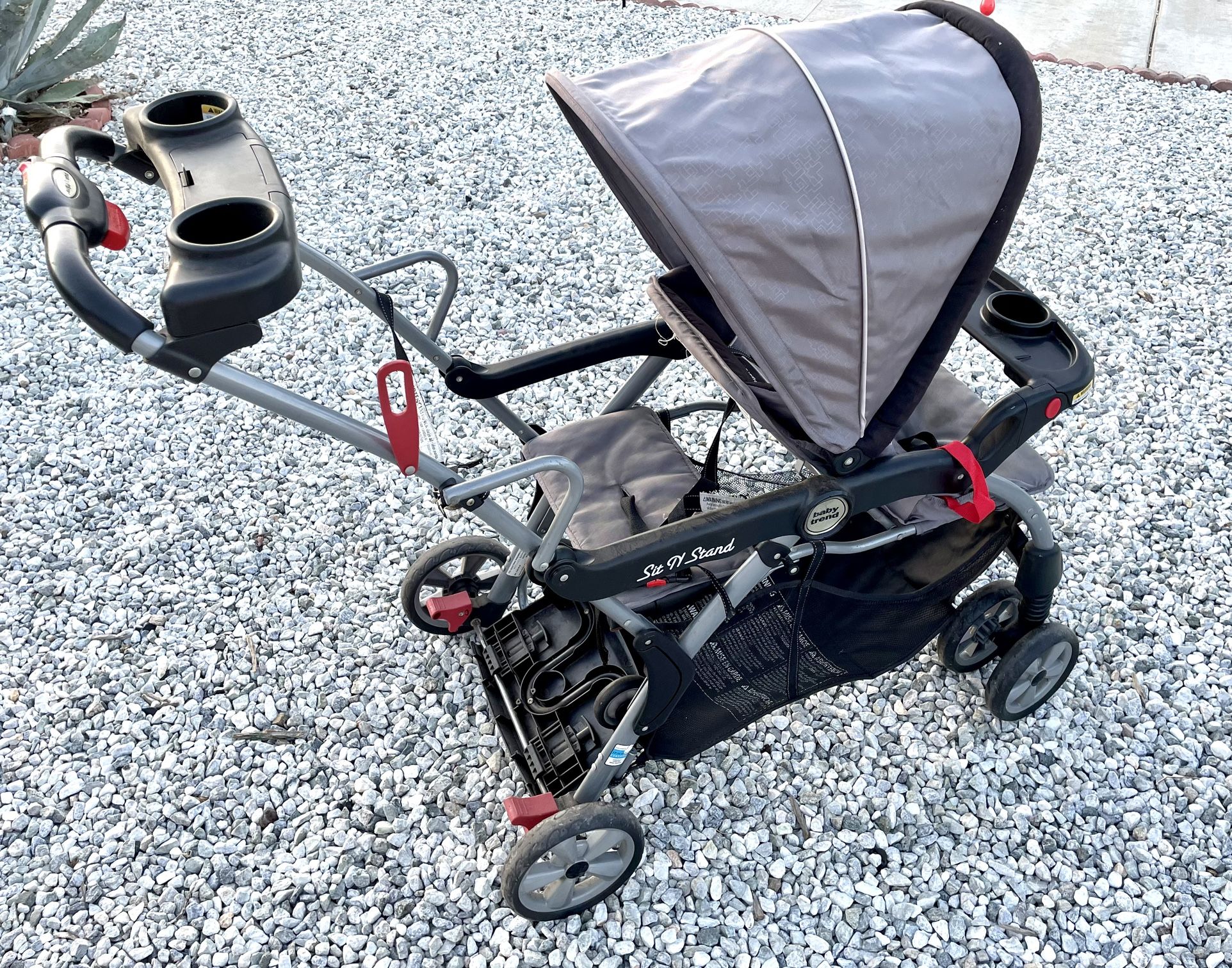 Baby Trend Sit And Stand Stroller Folded Baby Trend Sit N Stand®