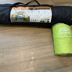 4 Person Tent And Sleeping Pad