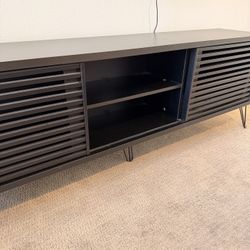 Black TV Stand