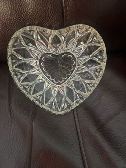 Heart candy dish