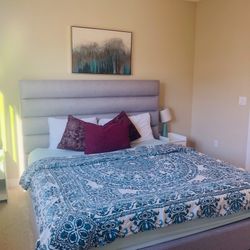 California King Bed + Mattress