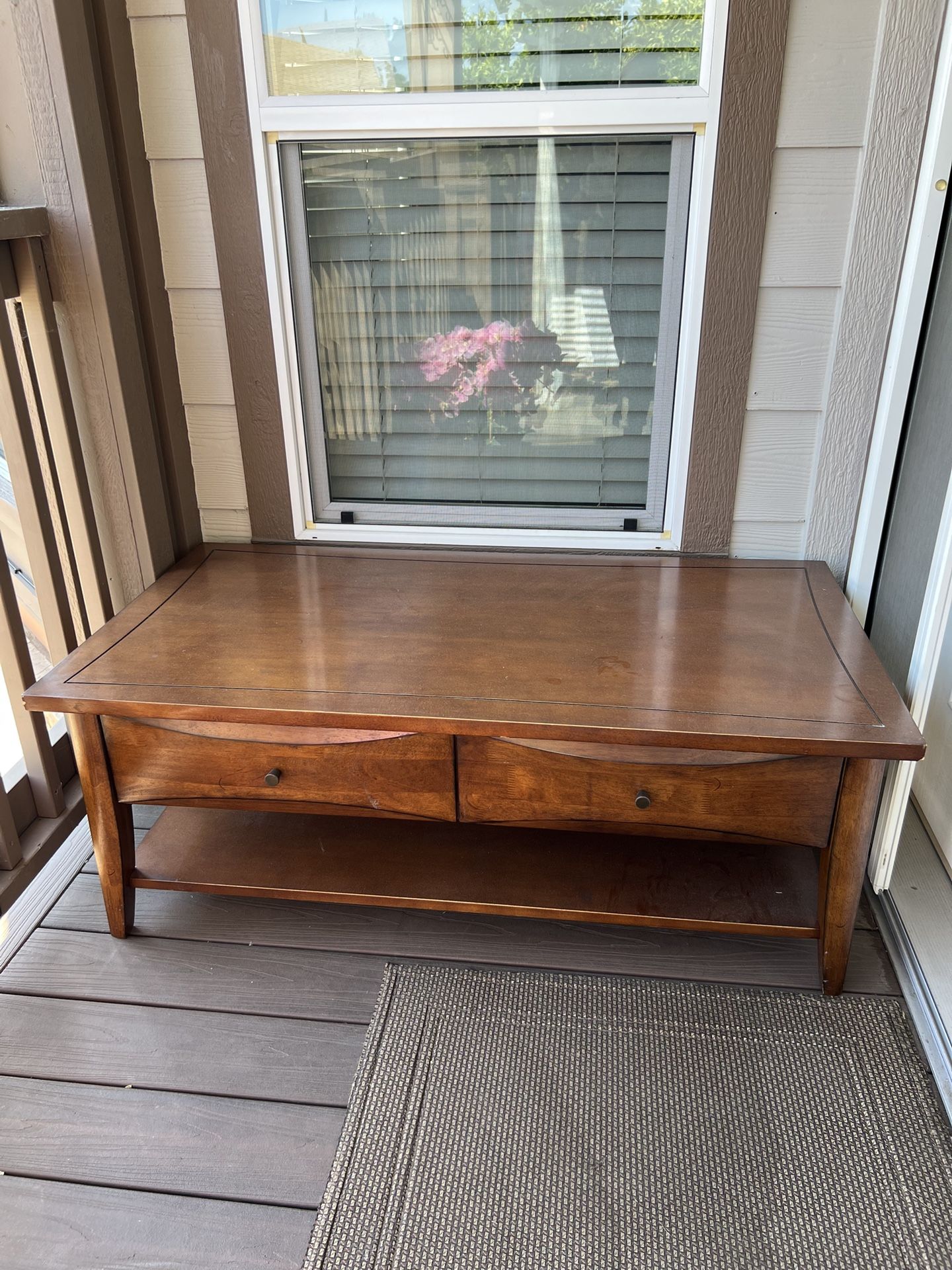 Free Wood Coffee Table