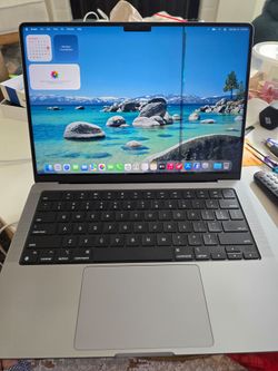 2021 Macbook Pro A2442,M1 Pro,14",512Gb,16Gb,Non Touchbar,Good Condition, Grade A, Grey Color, Genuince AC Charger, Office 2022,Warranty for Cheap  Sa