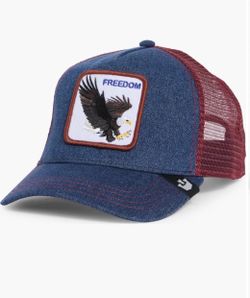 Goorin freedom trucker hat new!!