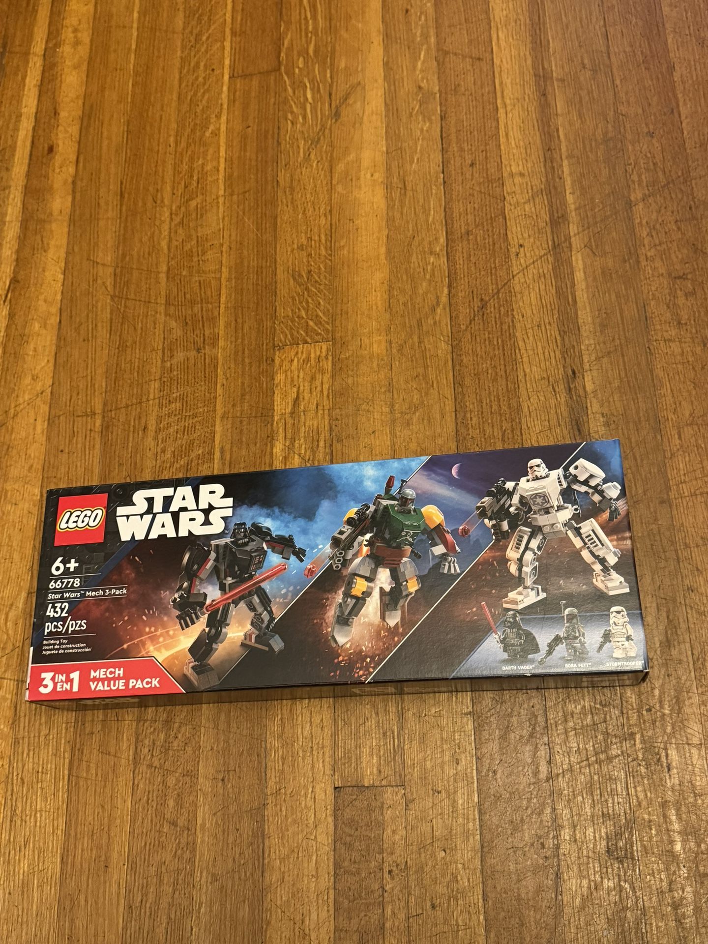 Lego STAR WARS Star Wars Mech 3-Pack 3 in 1 MECH VALUE PACK (66778) Brand new