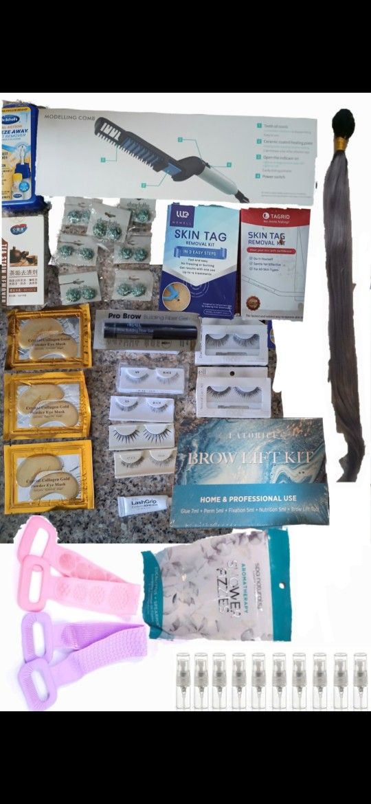 Bath And Beauty & Cosmetics Bundle Lot