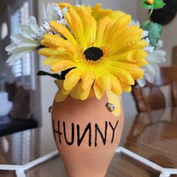 Winnie the Pooh "Hunny Pot Flower Vase "