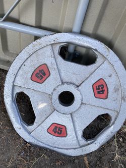Olympic weights 45s