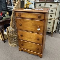 Chest Of Drawers W/ Hidden Desk