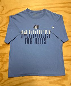 Russell Athletic Men’s XL North Carolina Tar Heels UNC Blue Short Sleeve T-Shirt