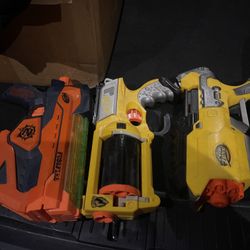 5 Nerf Guns & Ammo Bullets - Take All