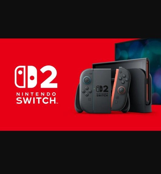 Nintendo Swith 2 W/ Mario KART Bundle