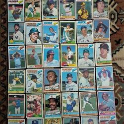 Lot pick card baseball collection (107 card)
