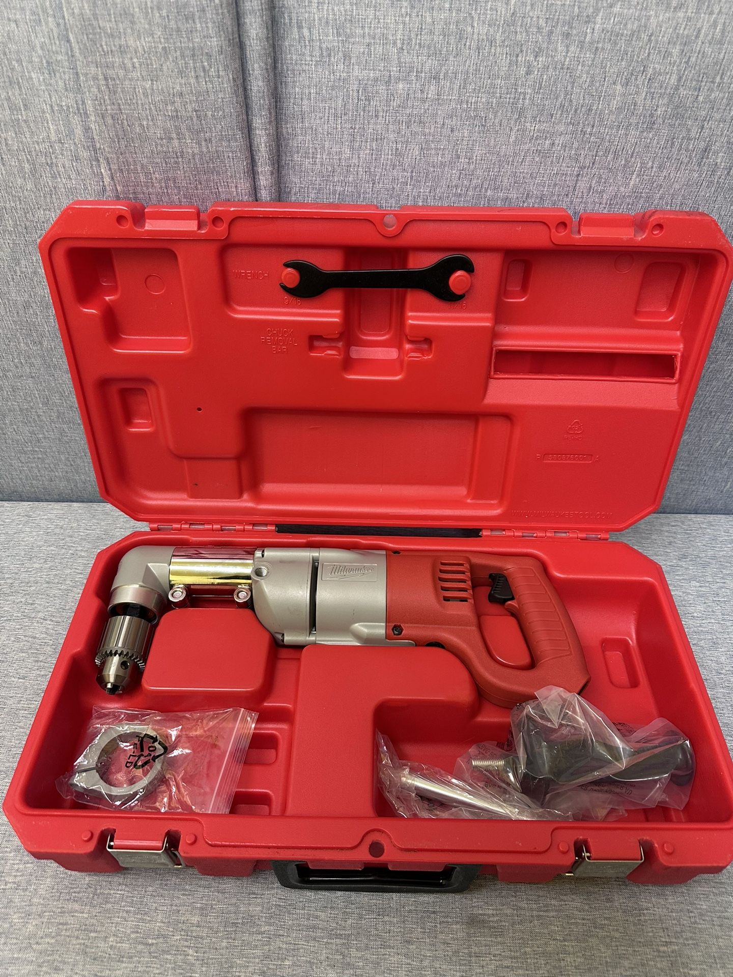 Milwaukee 7 Amp Corded 1/2 in. Corded Right-Angle Drill